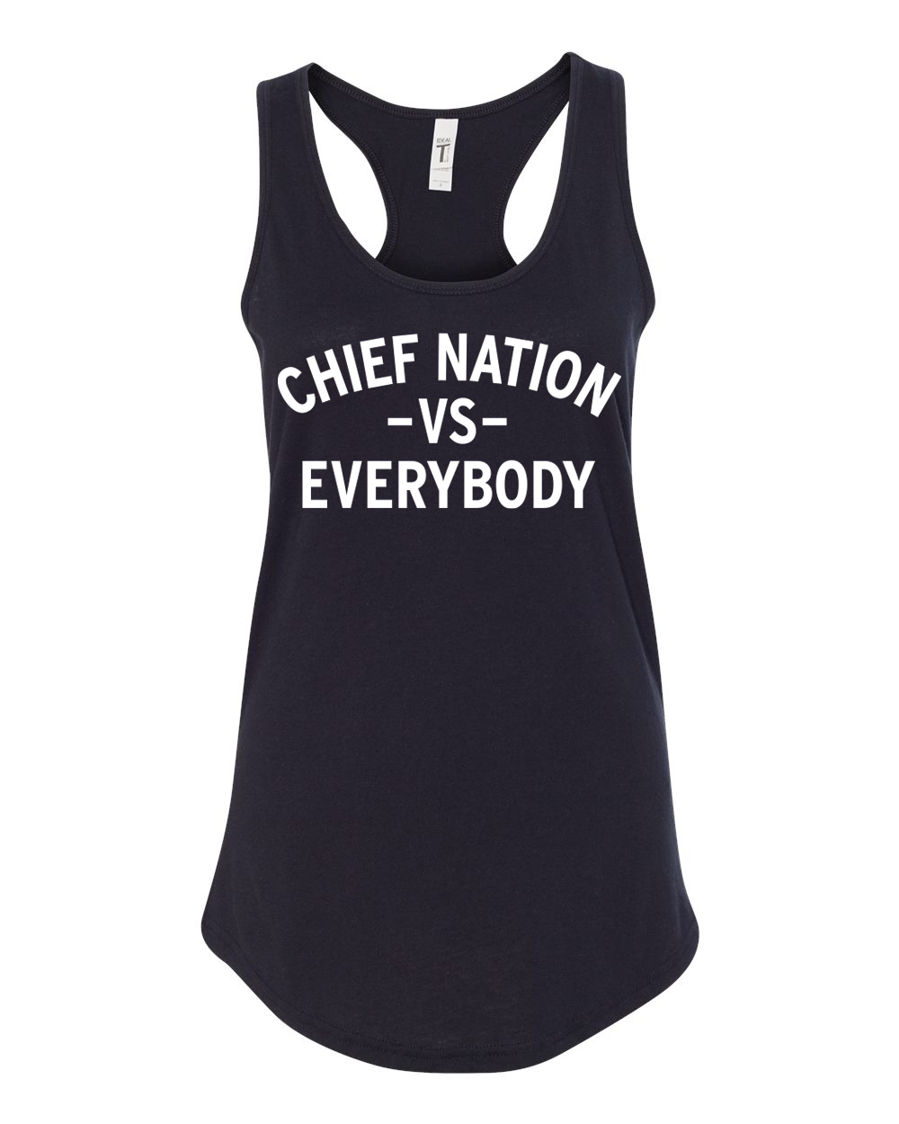 Crossfit Chief Nation Vs. Everybody Women's Ideal Racerback Tank - 1533