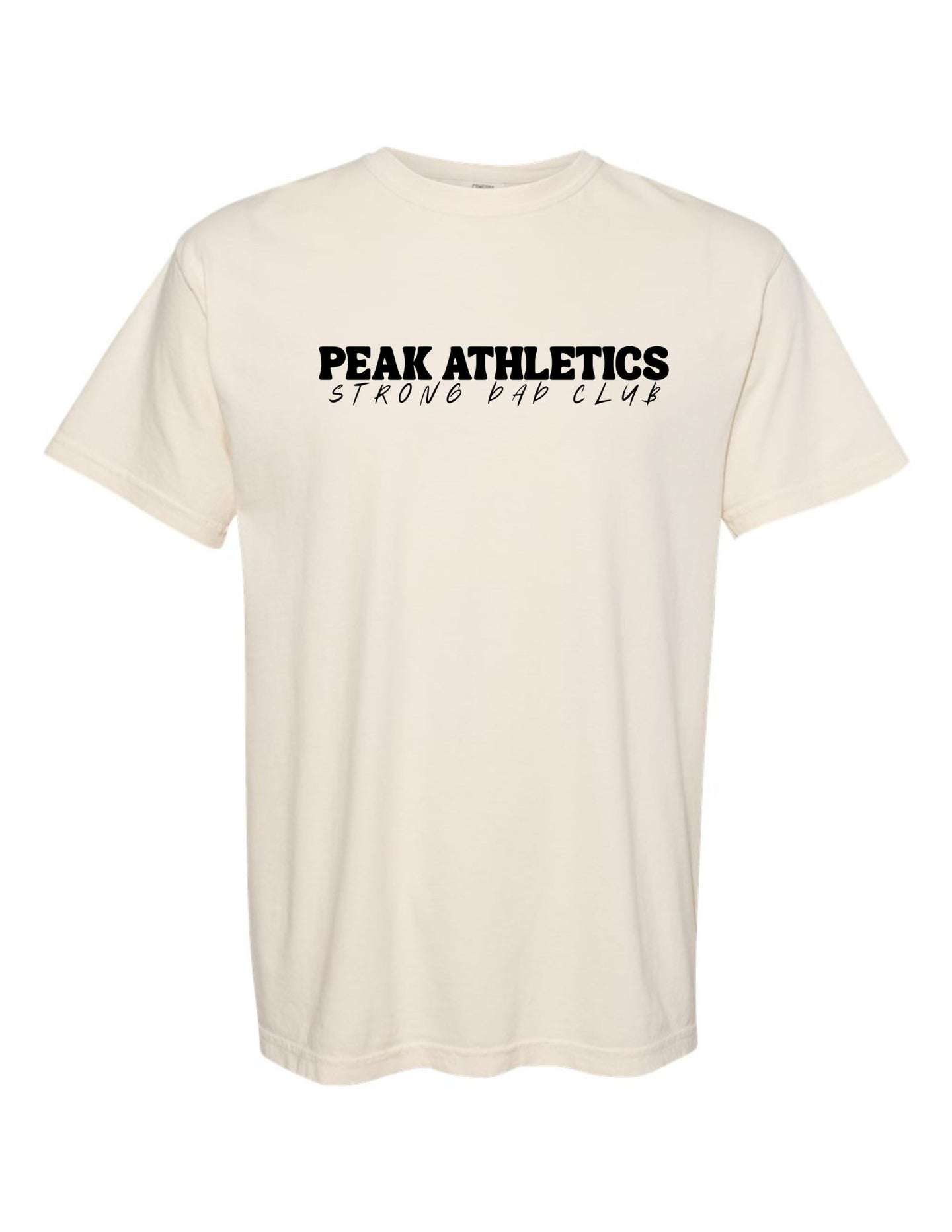 Peak 180 Strong Dad Club Unisex Garment-Dyed Heavyweight T-Shirt - 1717