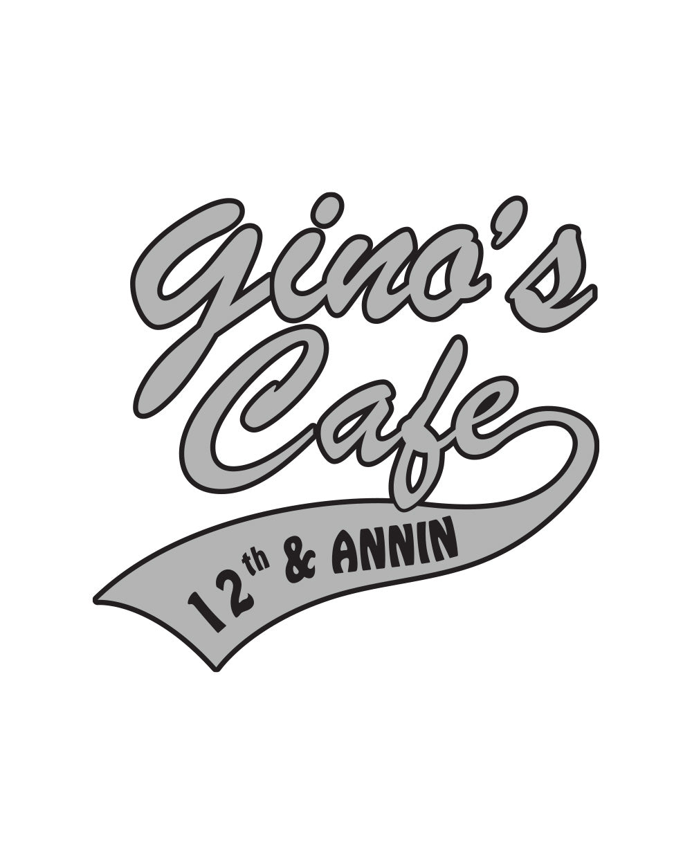 Gino's Cafe 12th & Annin T-Shirt