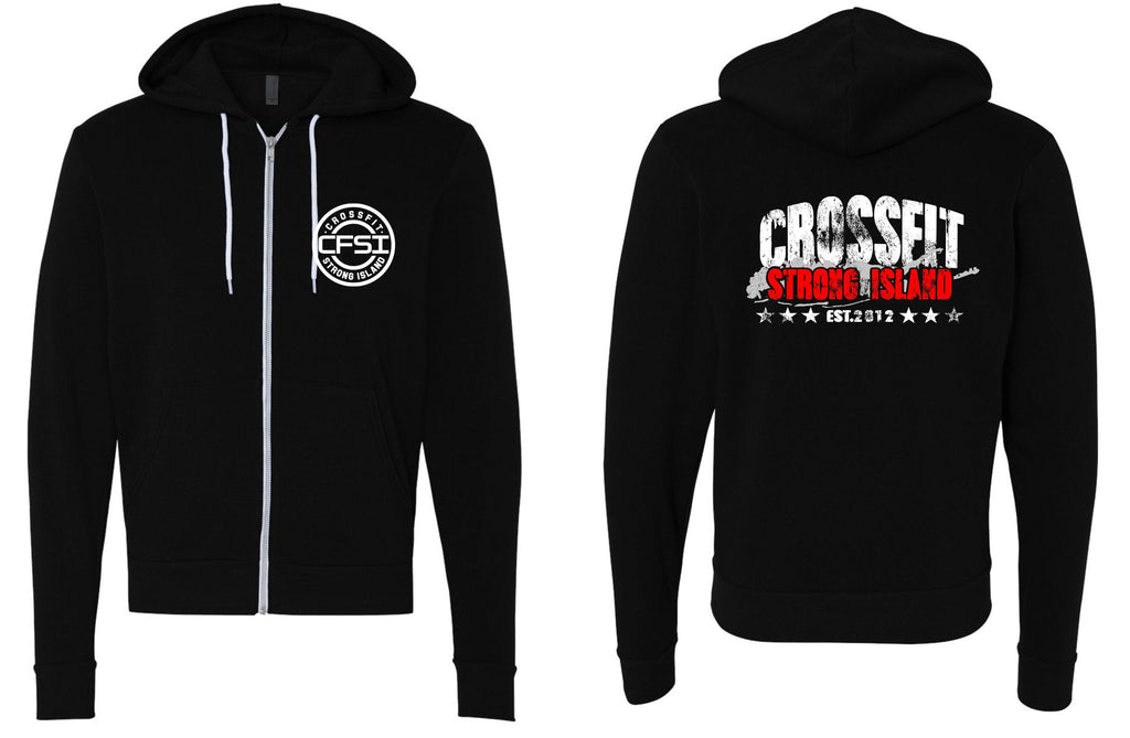 CrossFit Strong Island YOUTH Unisex Zip Hood 3739
