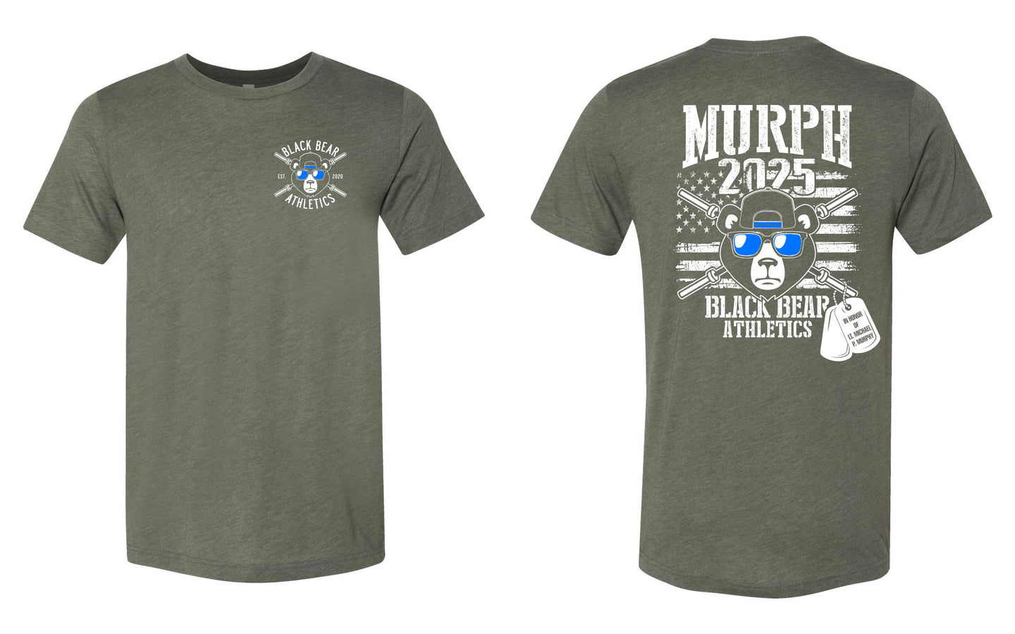 Black Bear Athletics Murph 2025 Tee 3413
