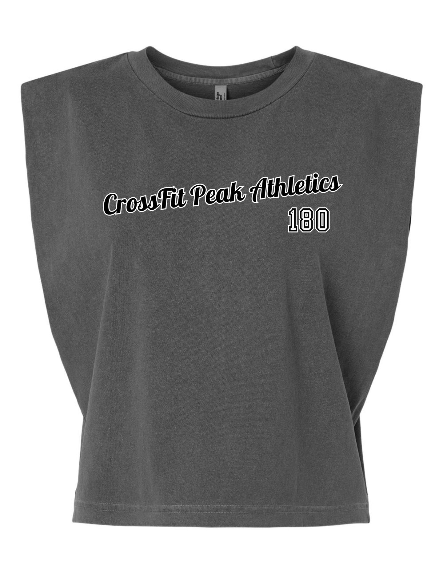 Peak 180 Open 2026 Women's Garment-Dyed Heavyweight Muscle Tee - 307GD