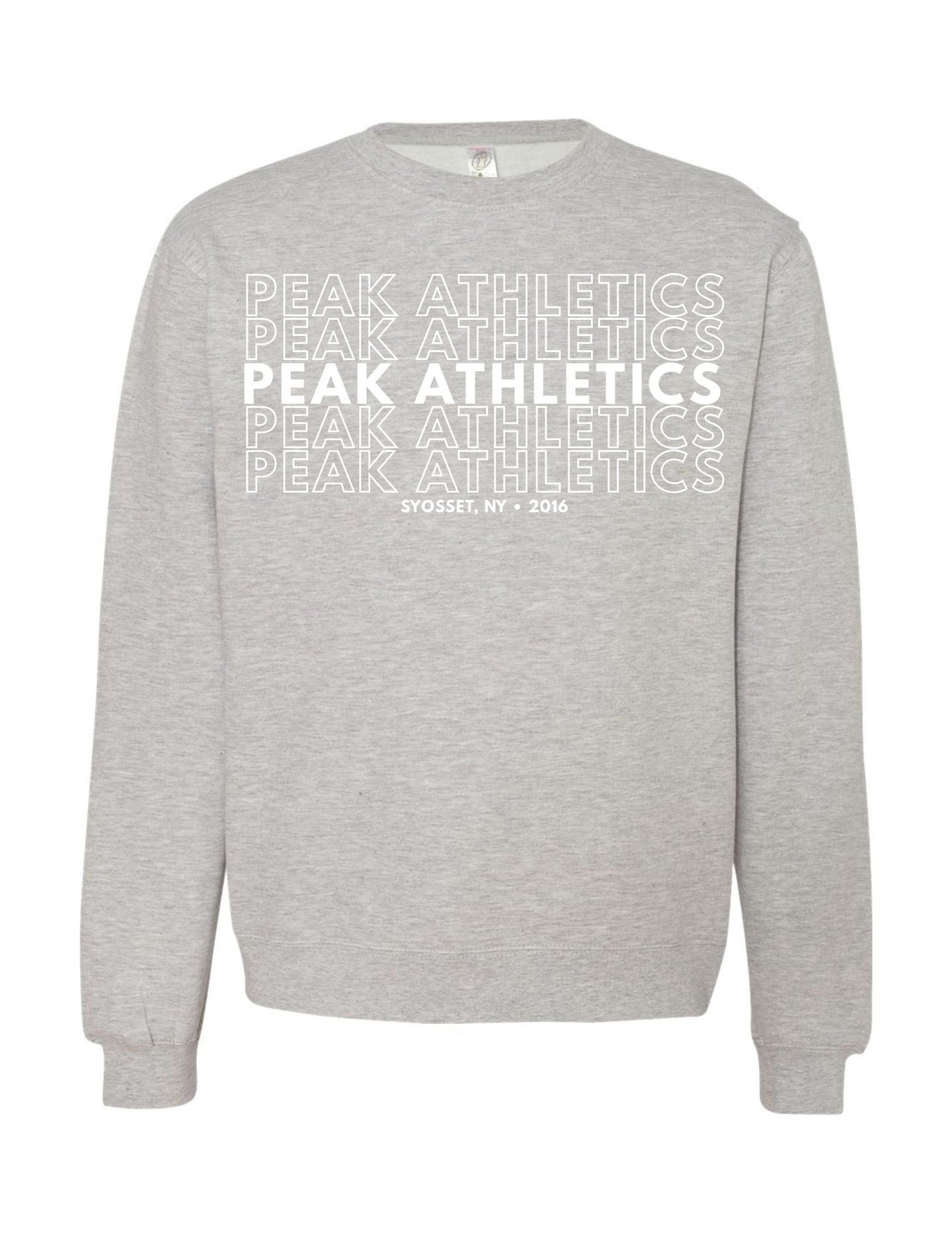 Peak 180 Caps Lock Unisex Midweight Crewneck Sweatshirt - SS3000