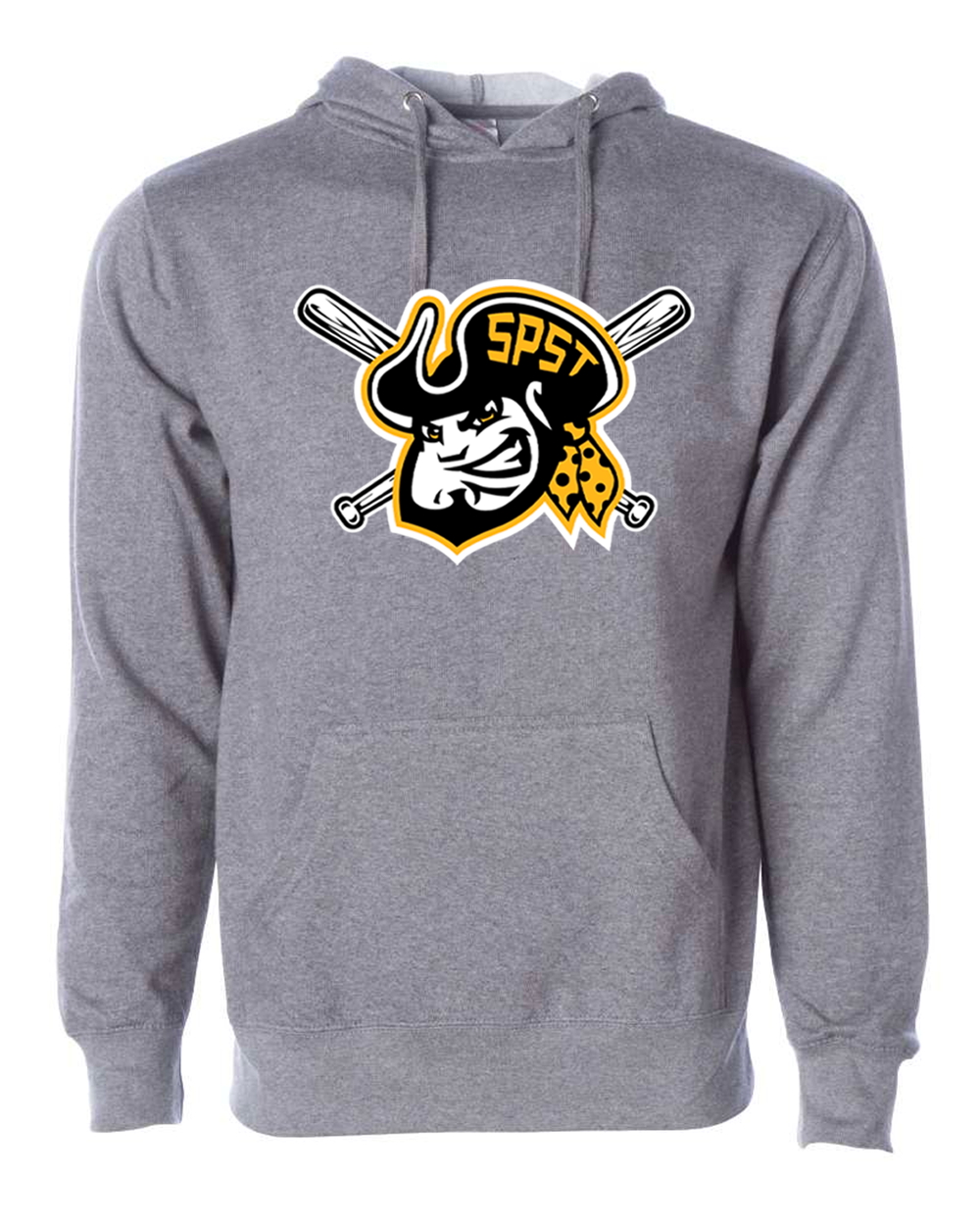 SPST Pirate Logo Midweight Hooded Sweatshirt - SS4500