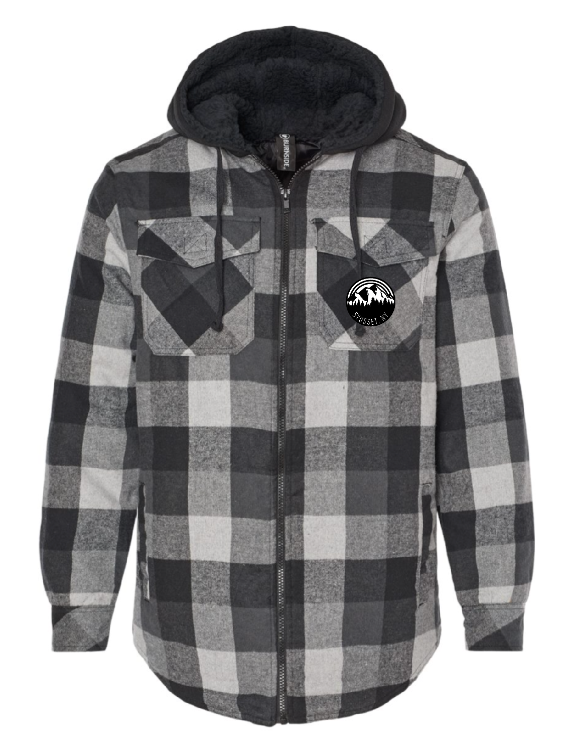 Peak 180 Hooded Flannel Jacket 8620