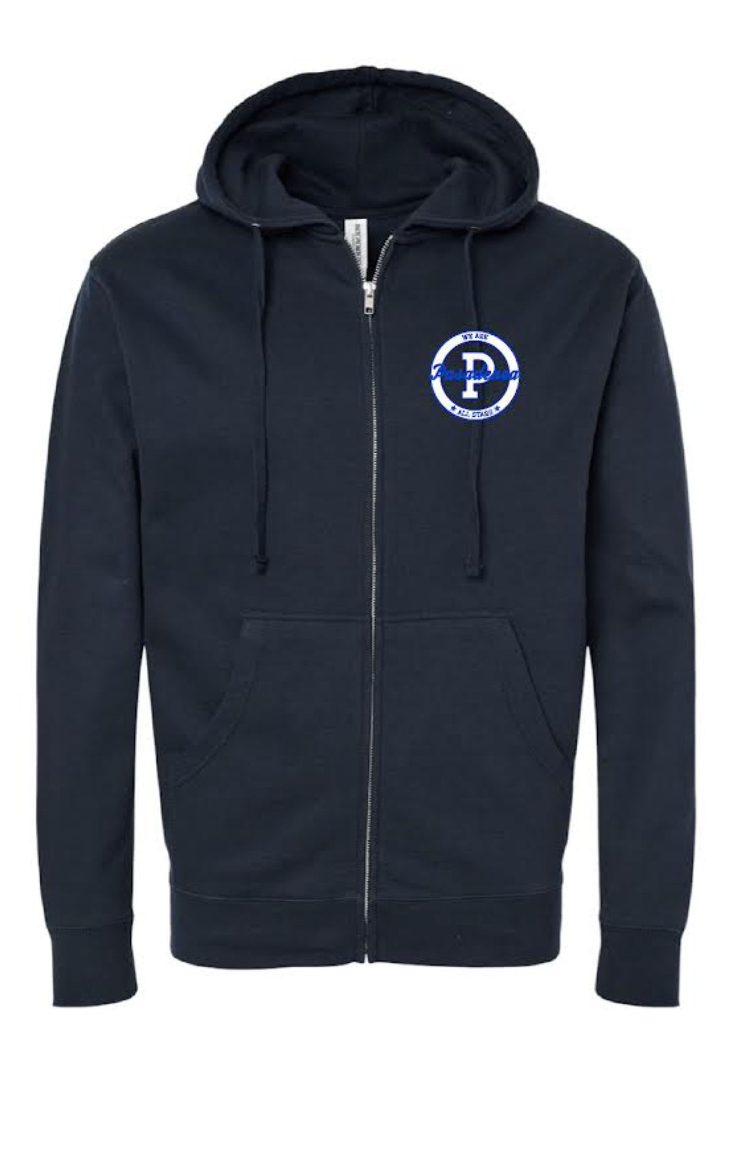 Pasadena Elementary POB We Are All-Stars Left Chest Zip Up