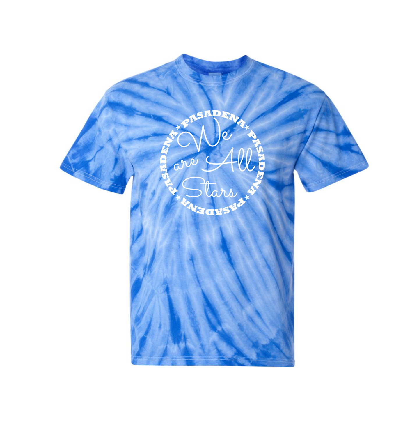 Pasadena Elementary Tie Dye Tee We Are All Stars 200CY/20BCY