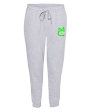 Load image into Gallery viewer, Mutant Cats Green Print Joggers
