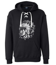Load image into Gallery viewer, Adult Bellmore Braves Indian Head Hockey Hoodies

