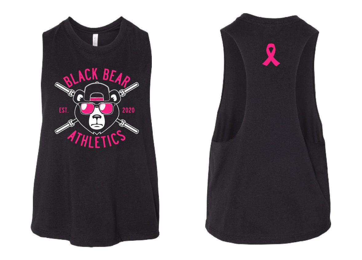 Black Bear Athletics Breast Cancer Muscle Tank 6682