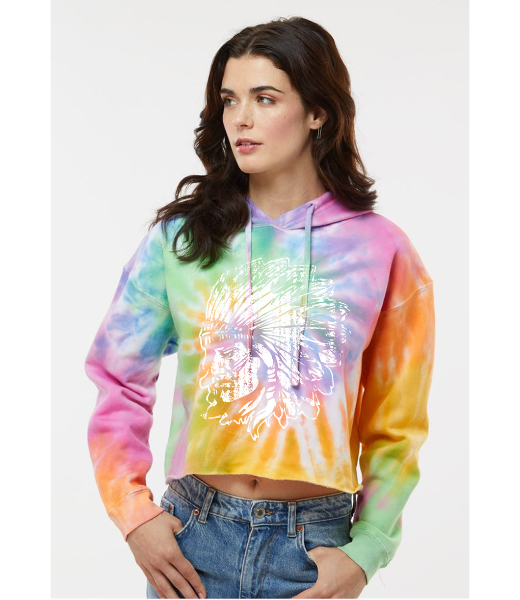 Bellmore Braves Eternity Indian Head Cropped Hoodies