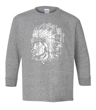 Load image into Gallery viewer, Youth Bellmore Braves Indian Head Long Sleeve Tees
