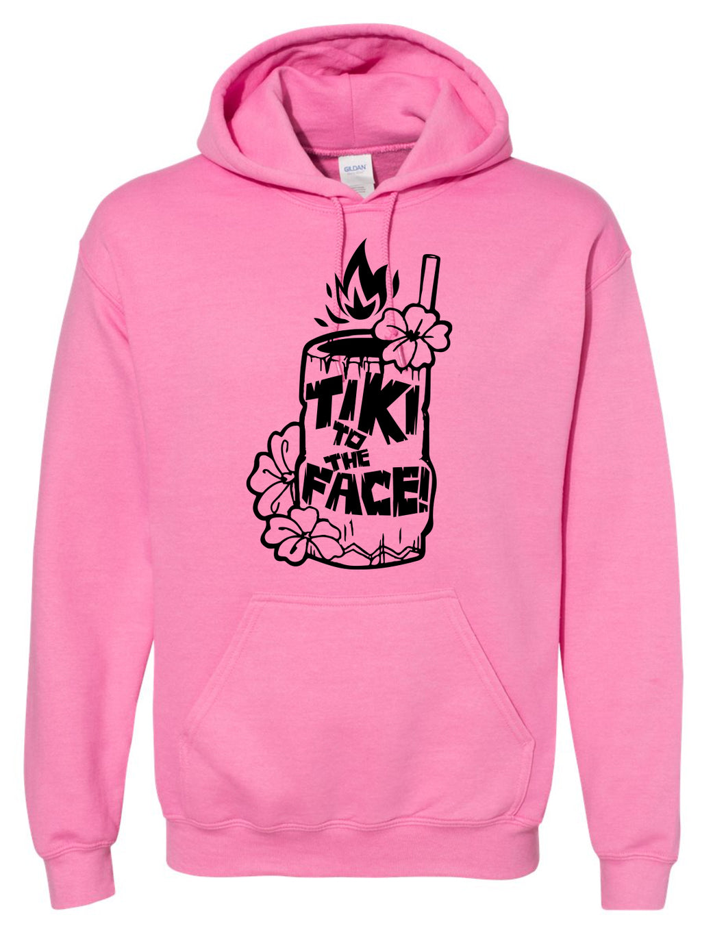 Tiki To The Face Drink Unisex Hoody