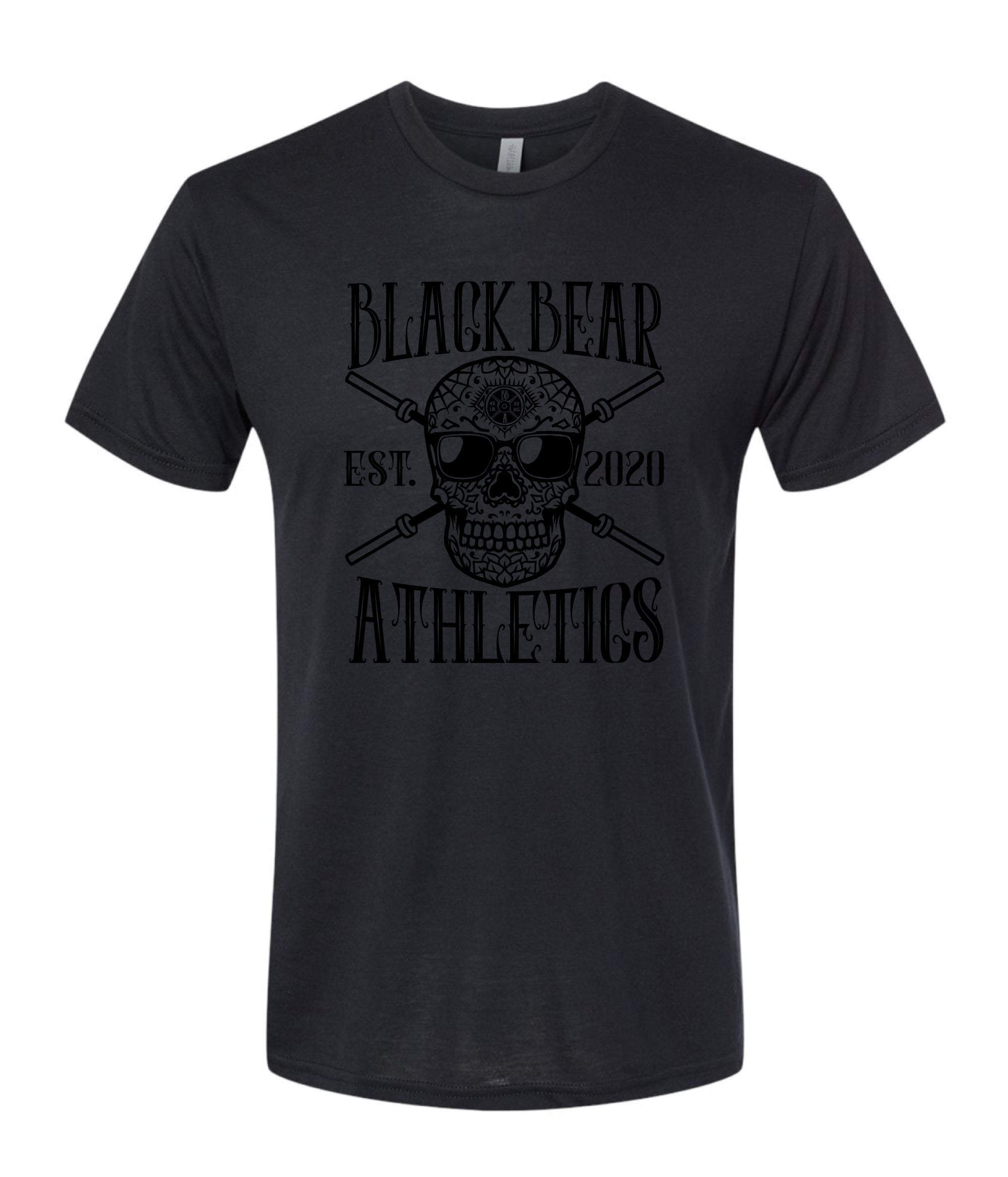 Black Bear Athletics Tee Death Skull 6010