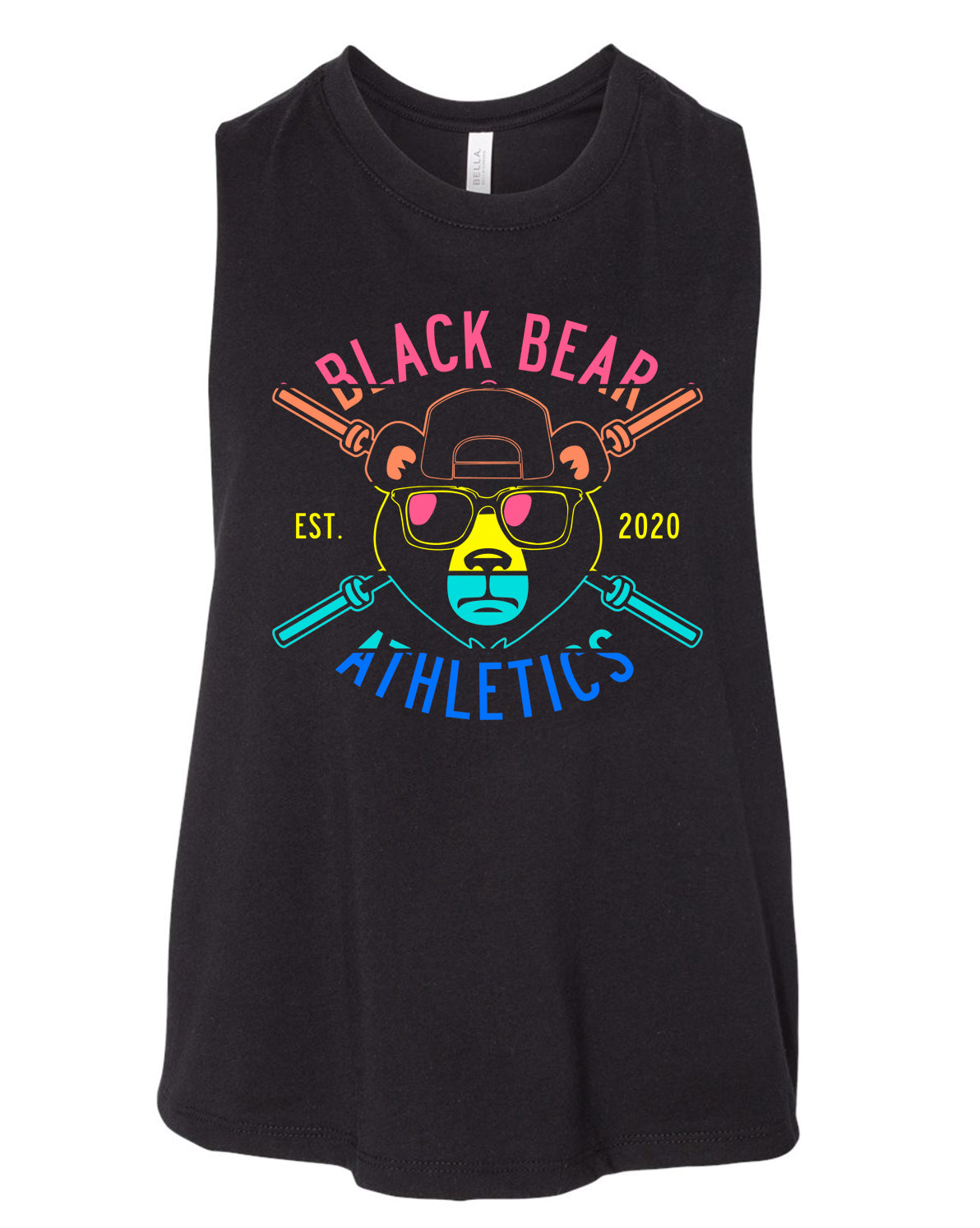 Black Bear Athletics Neon Muscle Tank 6682