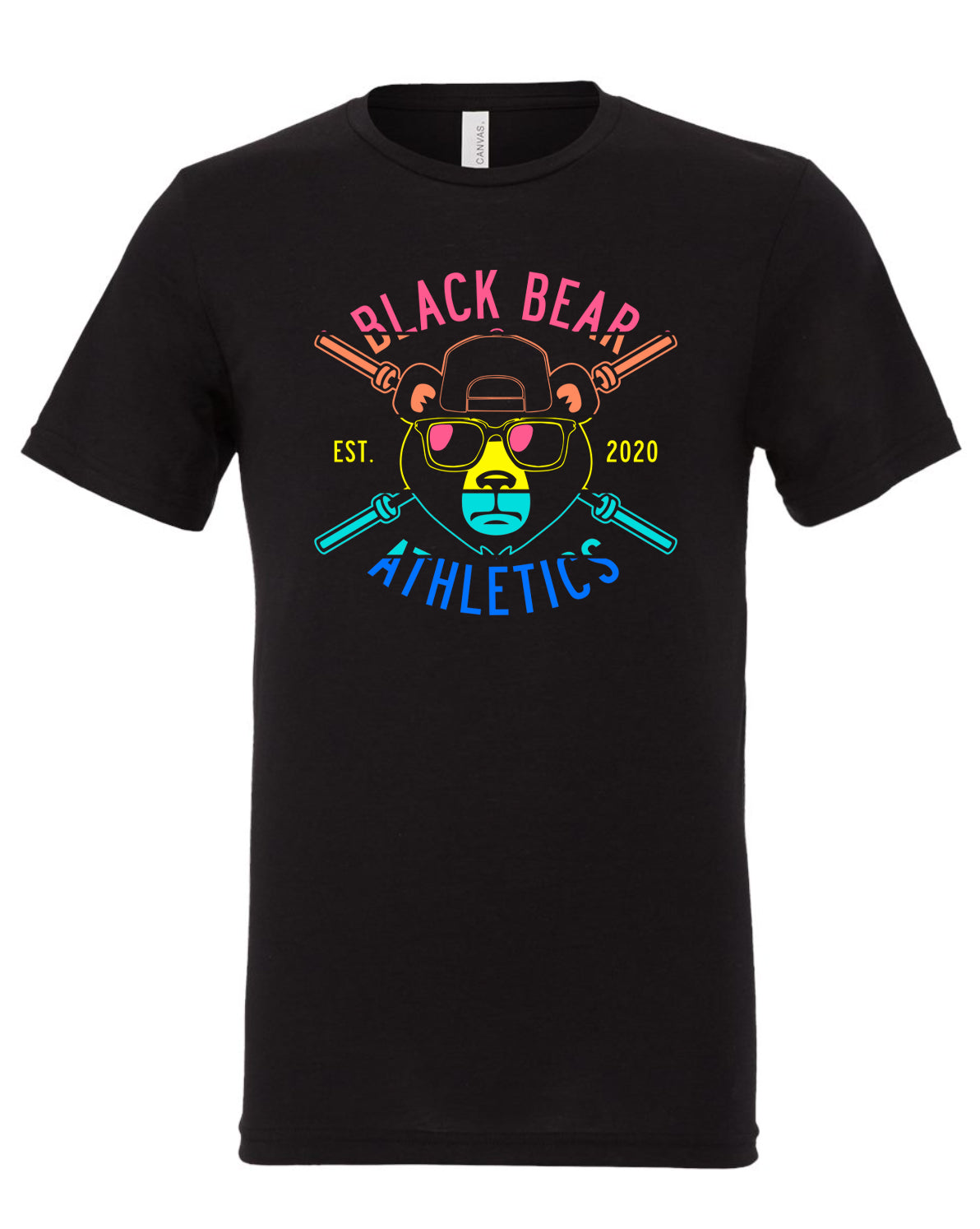Black Bear Athletics Neon Men Tee 3413