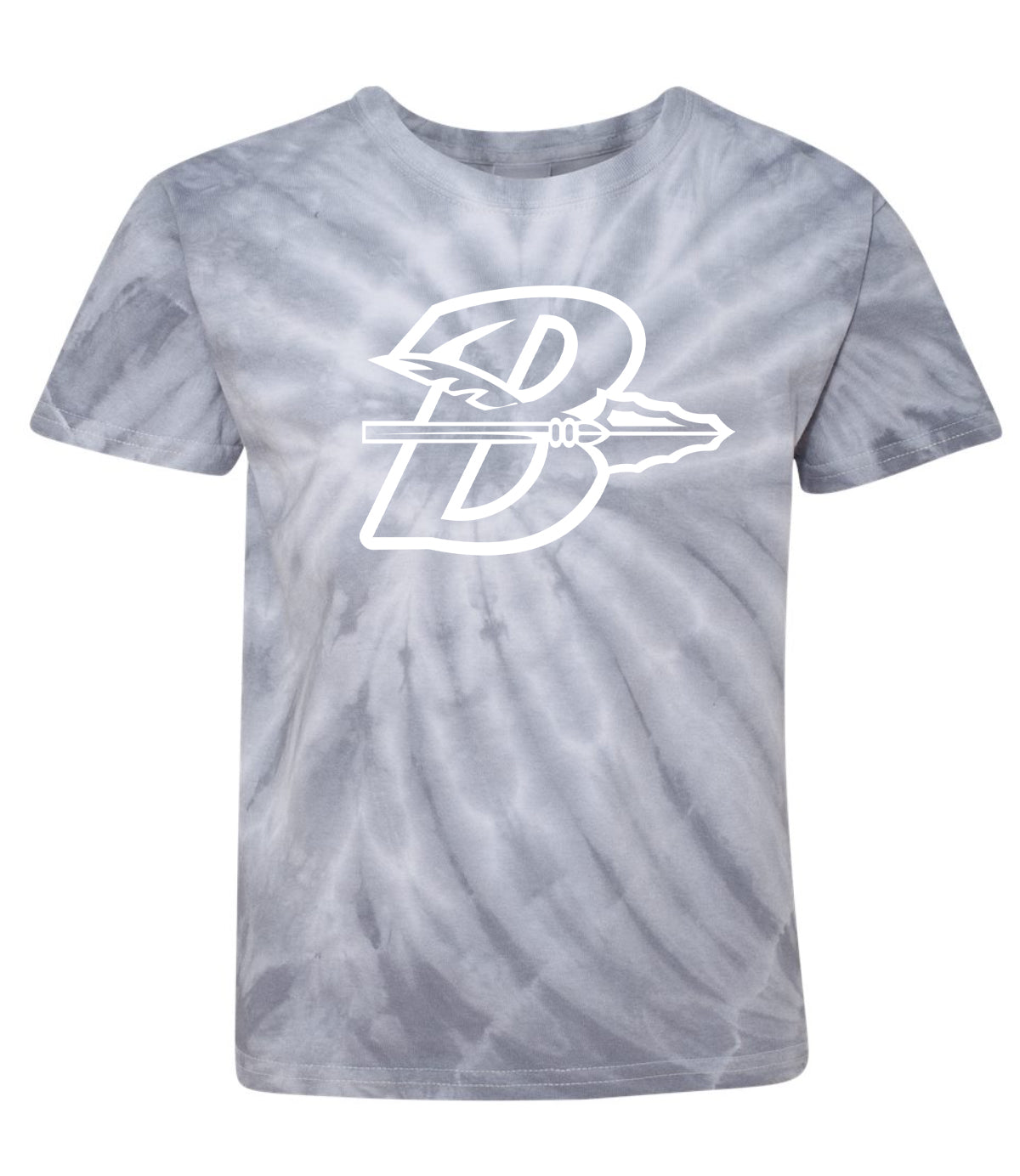 Youth Bellmore Braves Big B Tie Dye Tee