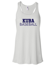 Load image into Gallery viewer, KUBA Baseball Ladies Flowy Racerback Tank 8800
