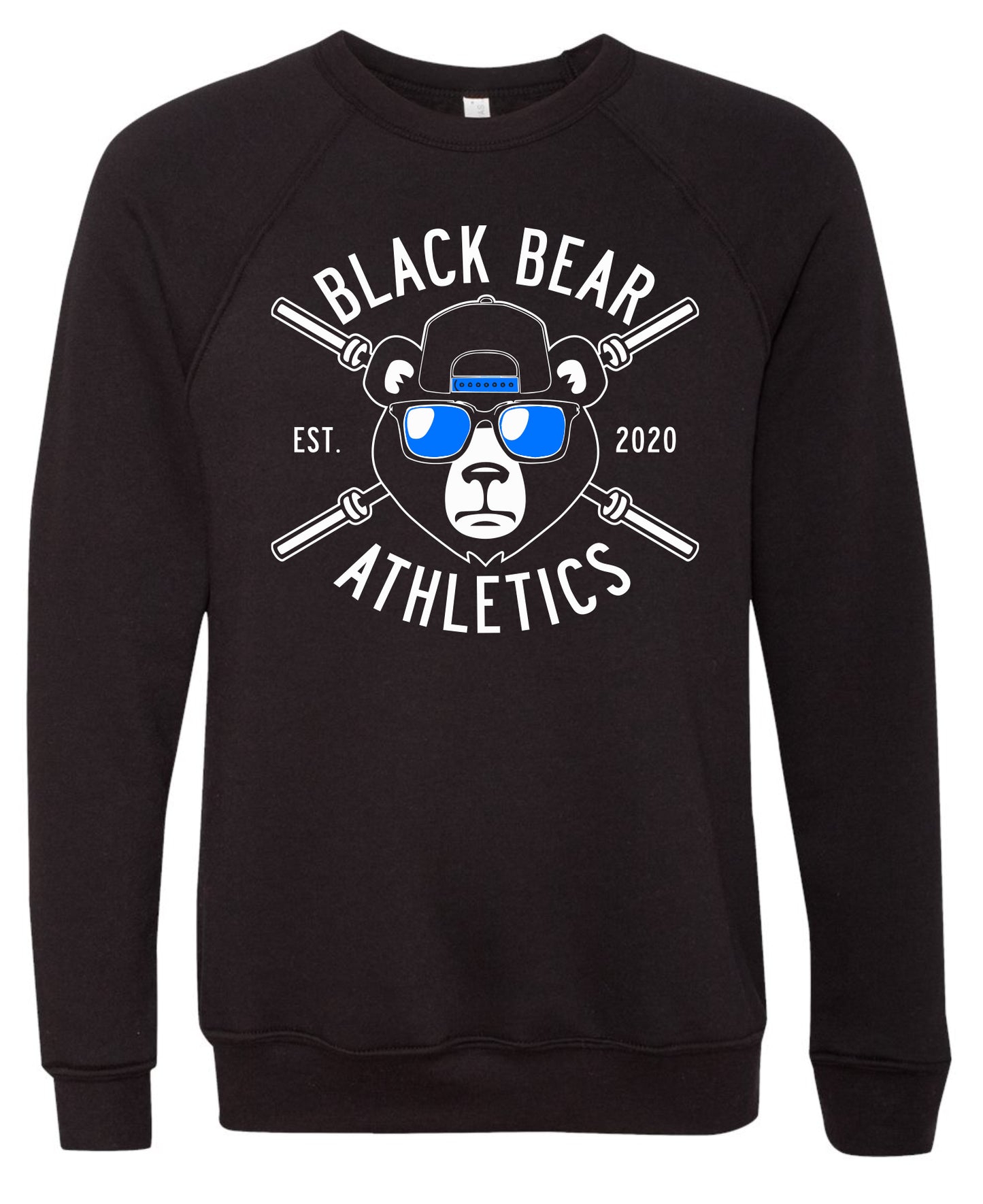 Black Bear Barbell Unisex Crew Neck Sweatshirt 3901