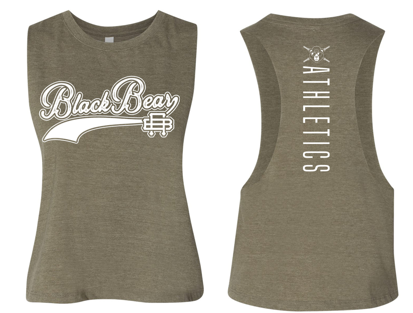 Black Bear Athletics Baseball Muscle Tank 6682