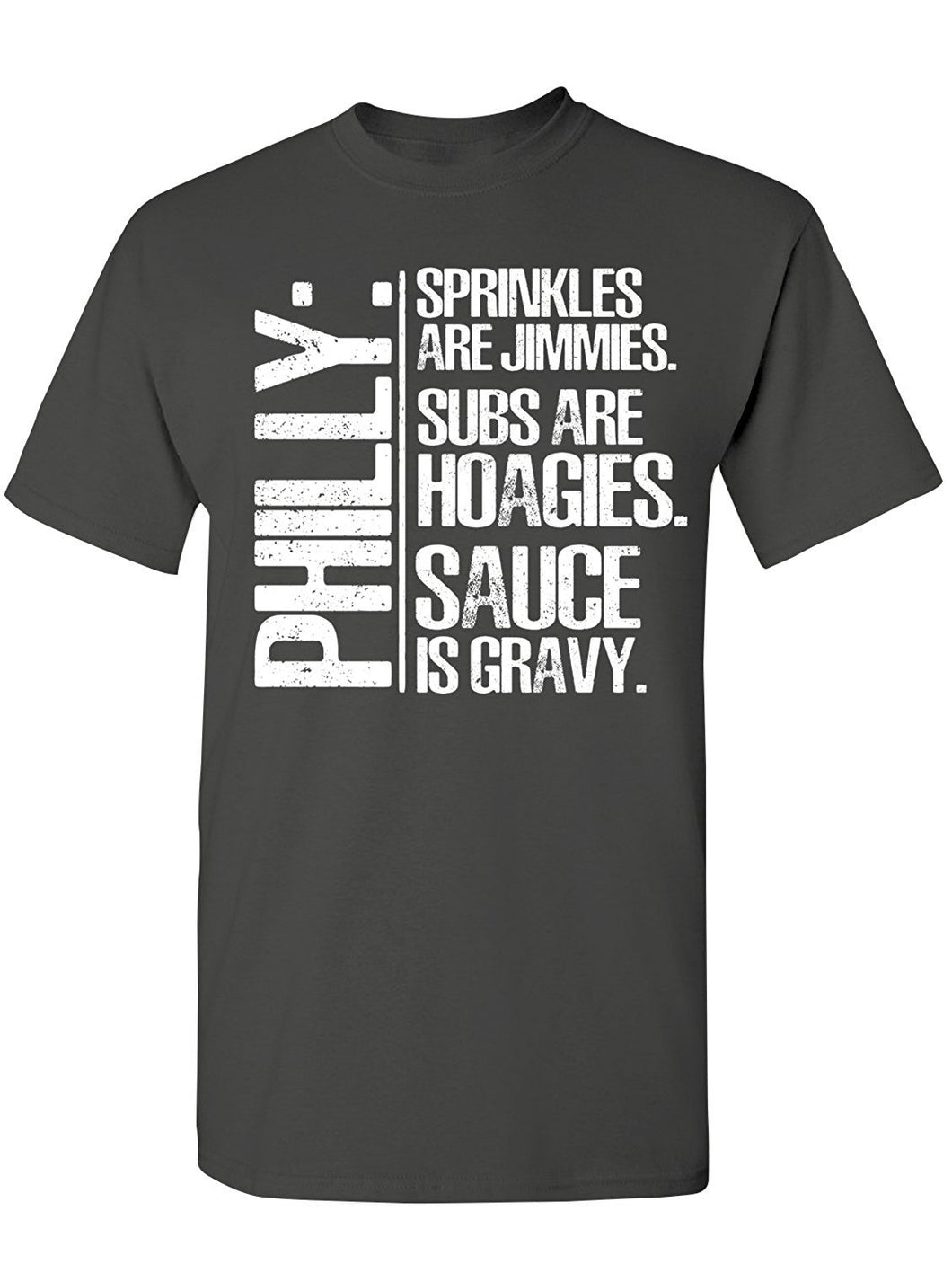 Manateez Men's Philly Slang Explained Tee Shirt