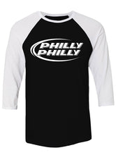 Load image into Gallery viewer, Manateez Budlight Philly Philly Raglan Tee Shirt

