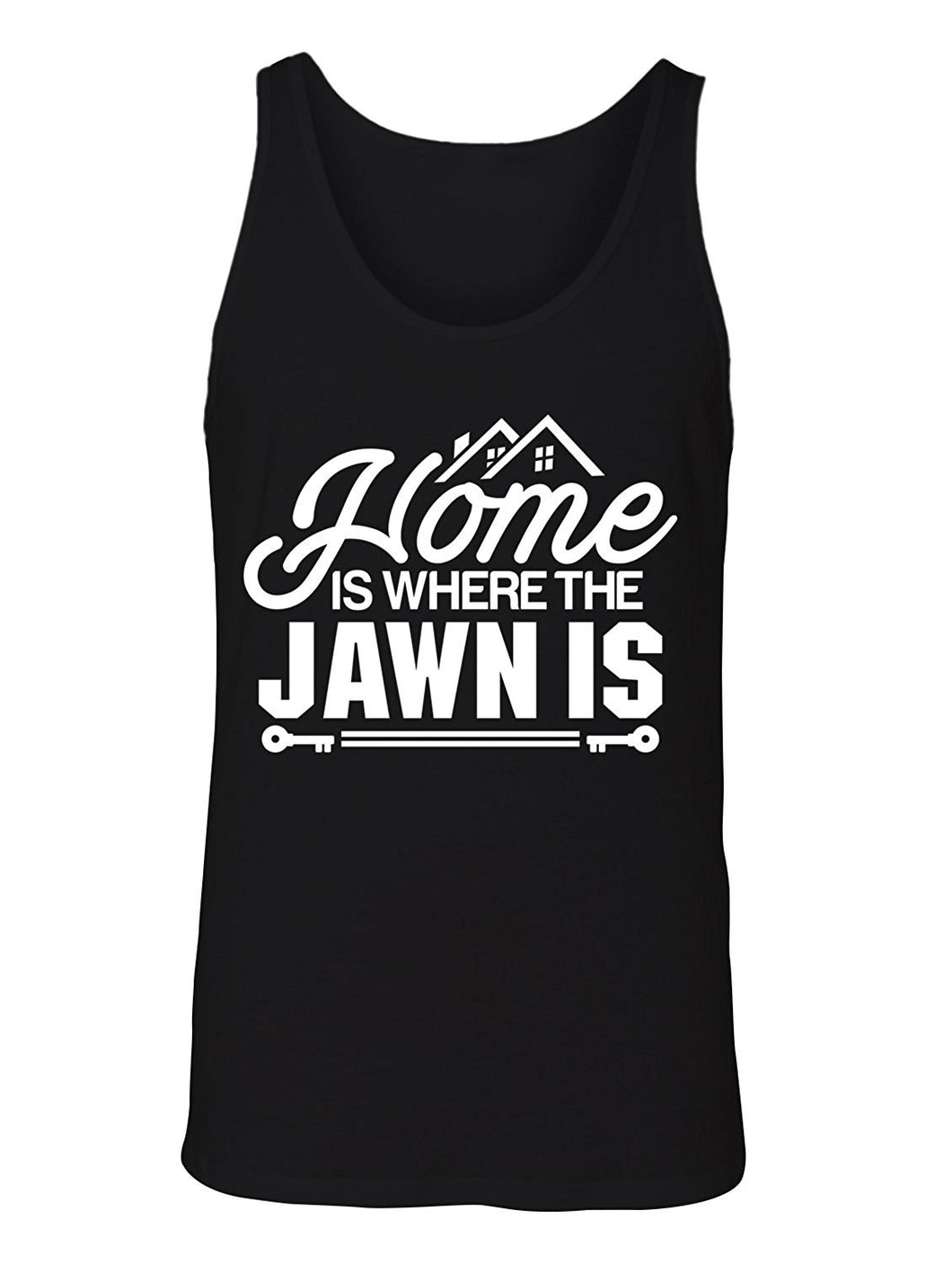 Manateez Men's Philly Home is Where The Jawn Is Tank Top