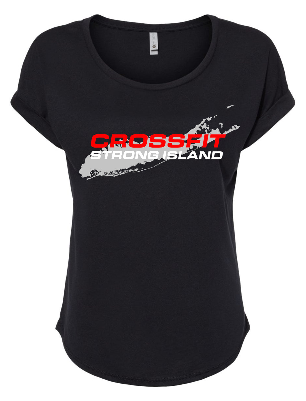 CrossFit Strong Island Women's Roll Sleeve Dolman - 6360