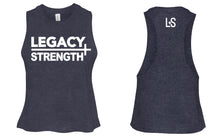 Load image into Gallery viewer, Legacy + Strength Ladies Cropped Muscle 6682
