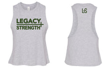 Load image into Gallery viewer, Legacy + Strength Ladies Cropped Muscle 6682
