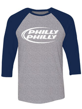 Load image into Gallery viewer, Manateez Budlight Philly Philly Raglan Tee Shirt
