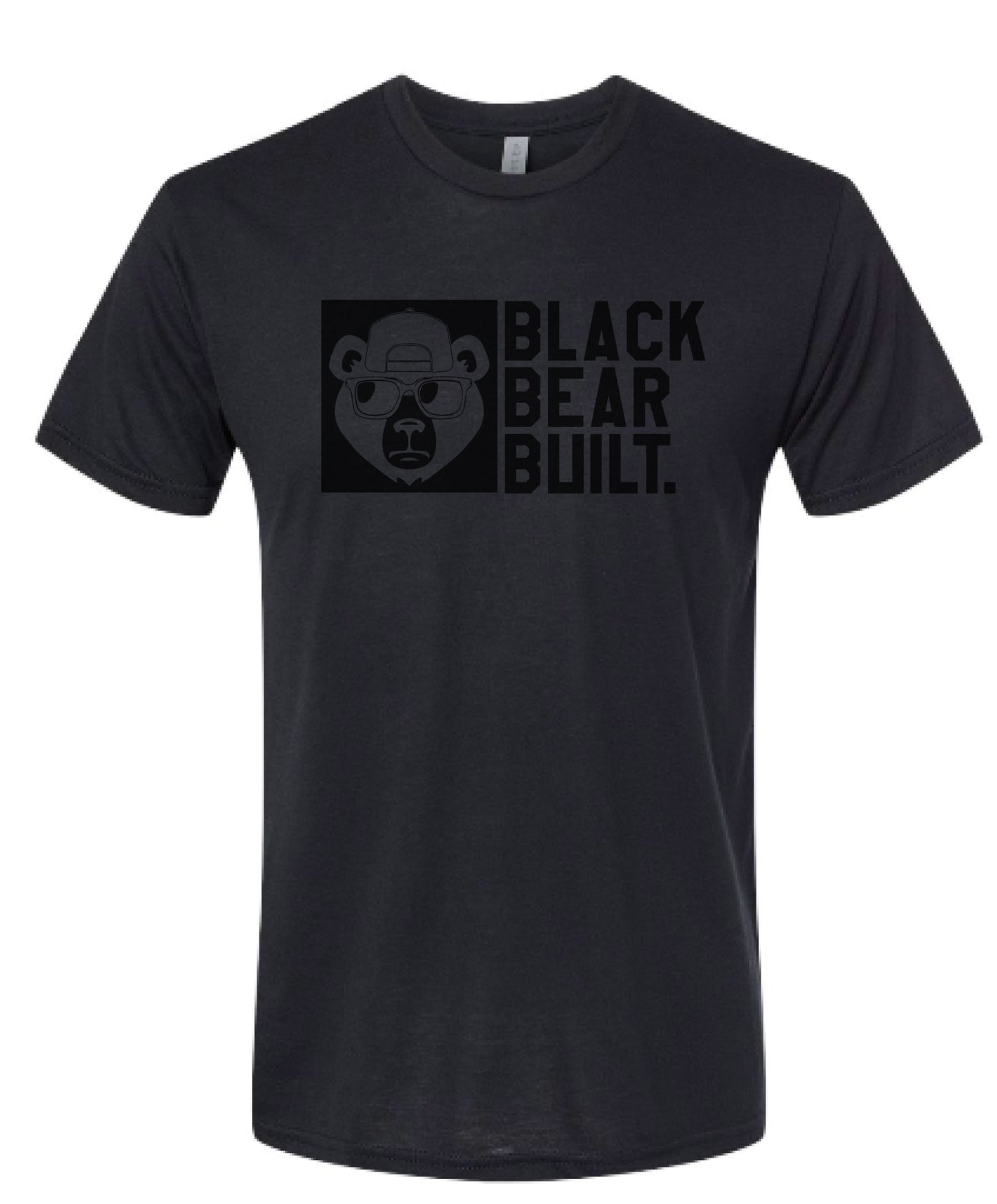 Black Bear Athletics Black on Black Tee 3413