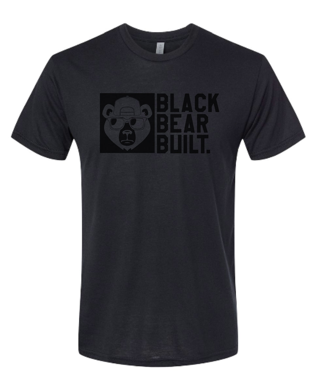 Black Bear Athletics Black on Black Tee