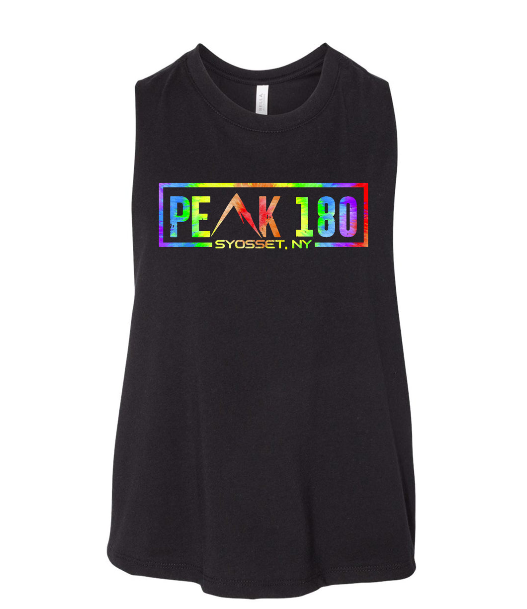 Peak 180 Tye Dye Ladies Muscle Tank 6682