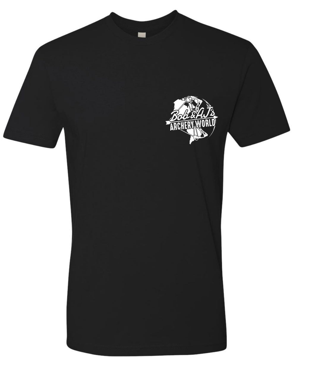 Bob And AJ Archery Men's Tee White Logo