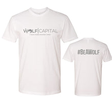Load image into Gallery viewer, Wolf Capital Mens Crew Neck Tee Design 3
