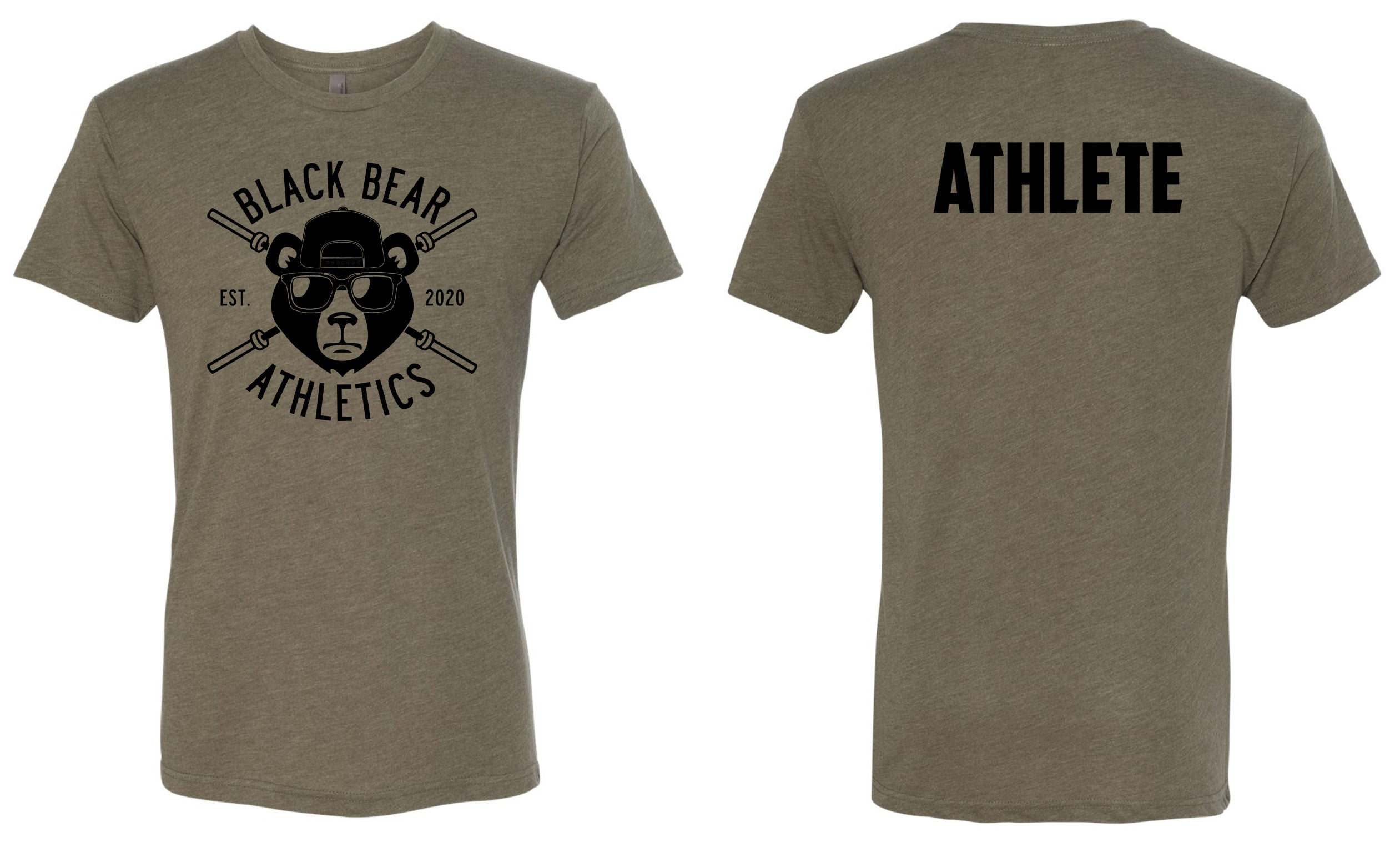 Black Bear Military Tee
