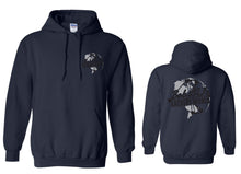 Load image into Gallery viewer, Bob And AJ Archery Unisex Hoodie Black and Gray

