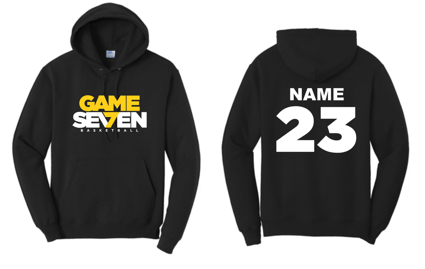 Game 7 Name and # YOUTH PC90YH Cotton Hood