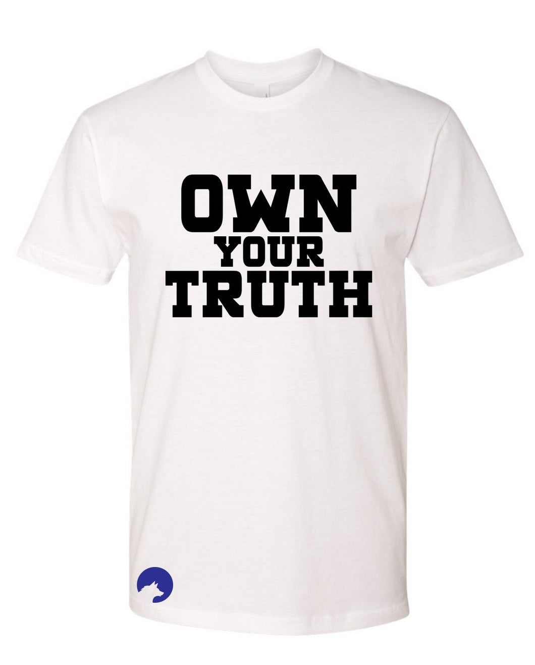 Wolf Capital Mens Mantra Own The Truth Crew Neck