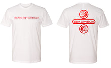 Load image into Gallery viewer, Sea Division White Men&#39;s Tee 3600
