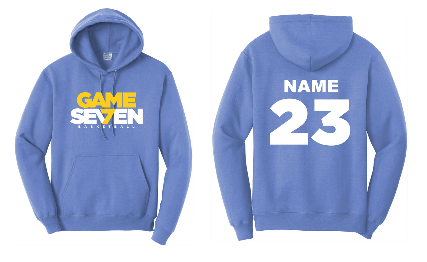 Game 7 Name and # YOUTH PC90YH Cotton Hood