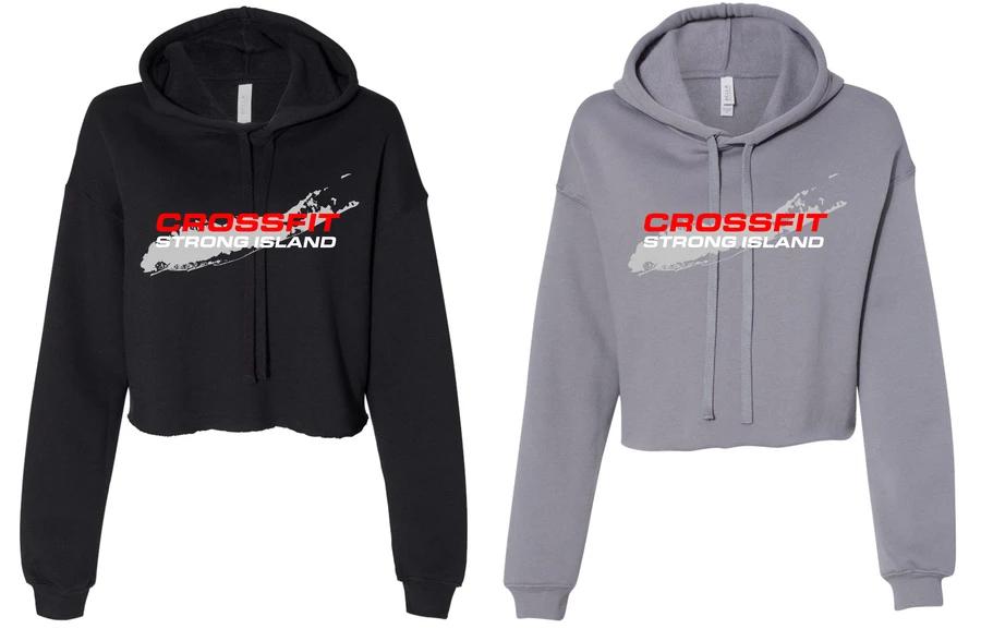 CrossFit Strong Island Cropped Ladies Hood 7502