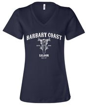 Load image into Gallery viewer, Barbary Coast Saloon Ladies Relaxed V-Neck
