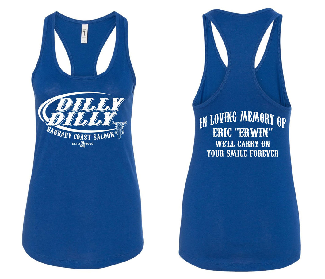 Erwin's Barbary Coast Saloon Dilly Dilly Ladies Racer